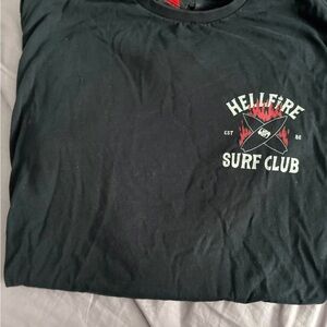 Black Hellfire Surf Club T-Shirt